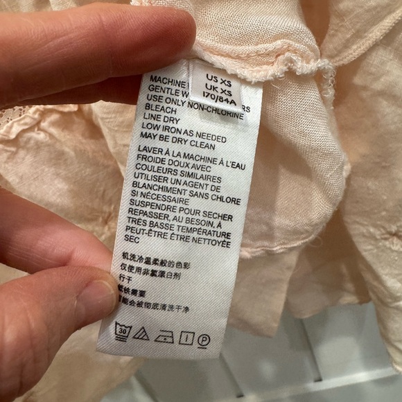 Free People Lily of The Valley Midi Dress - Peachy Keen - Xs - Picture 11 of 16